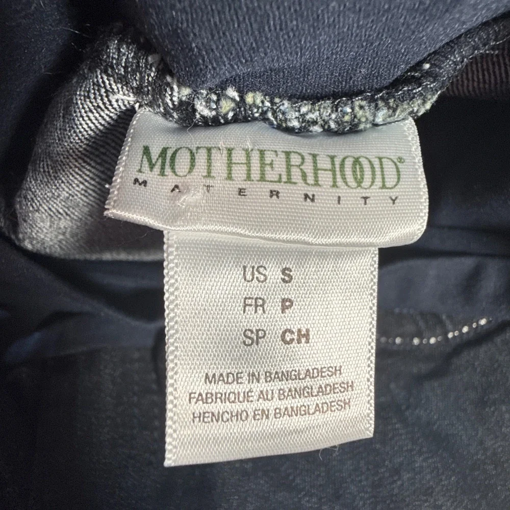 Motherhood Maternity Jeans Women S Blue Excellent Secret Fit Belly Straight Leg
